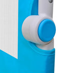 Barandilla de seguridad cama de niño 102x42 cm azul