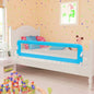 Barandilla de seguridad cama de niño 102x42 cm azul