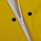 Chubasquero impermeable reforzado capucha 2 pzas XL amarillo
