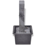 Fuente de agua para interior con luz LED poliresina