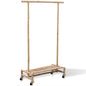 Bamboo clothes rack