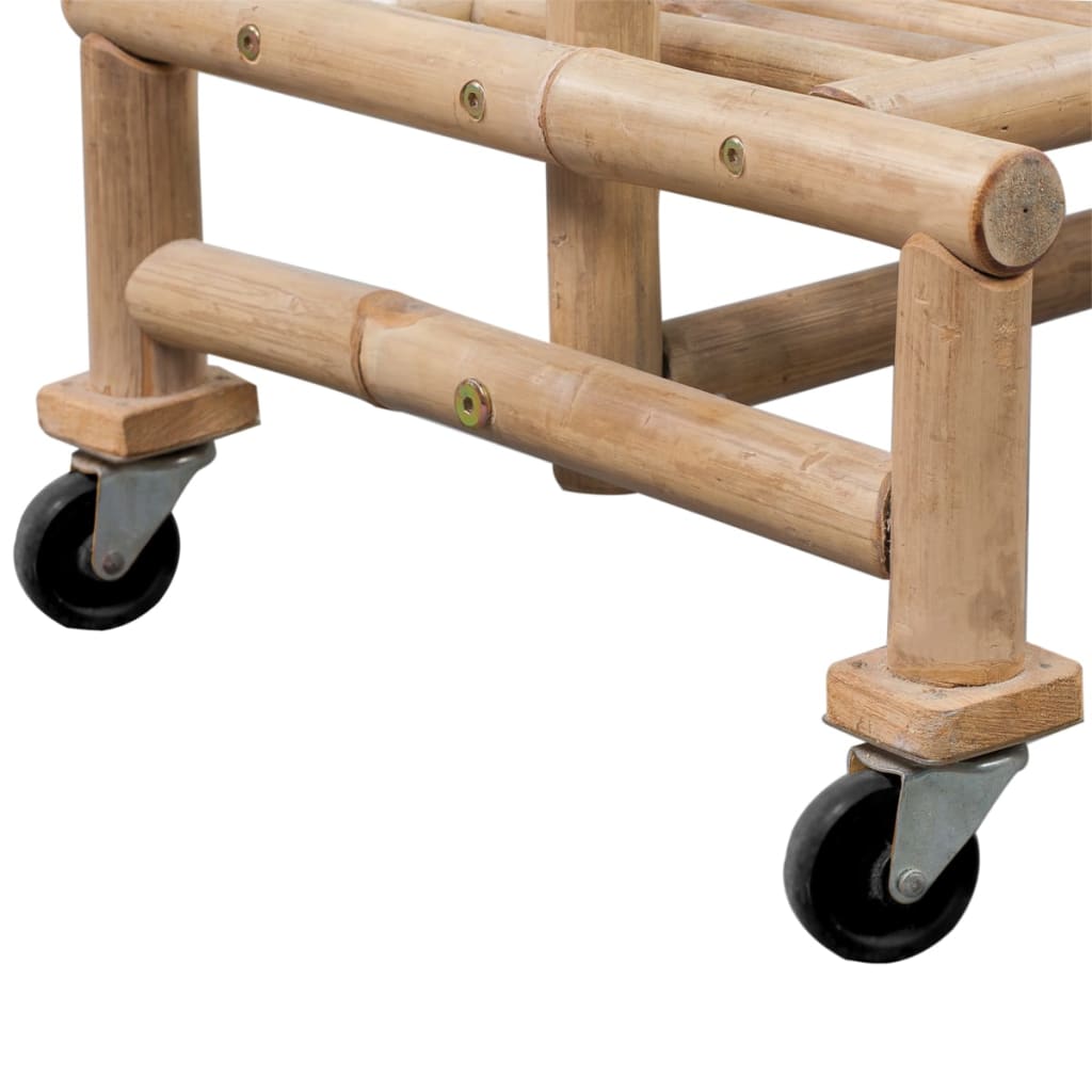 Perchero de ropa de bambú