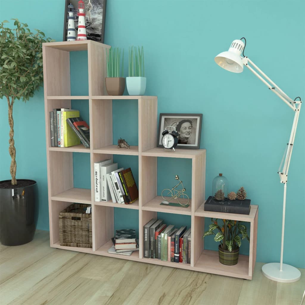 Ladder bookshelf 107 cm white