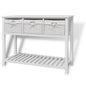 White storage cabinet