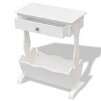 Revistero Melrose blanco