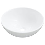Lavabo de cerámica blanco 28x28x10 cm