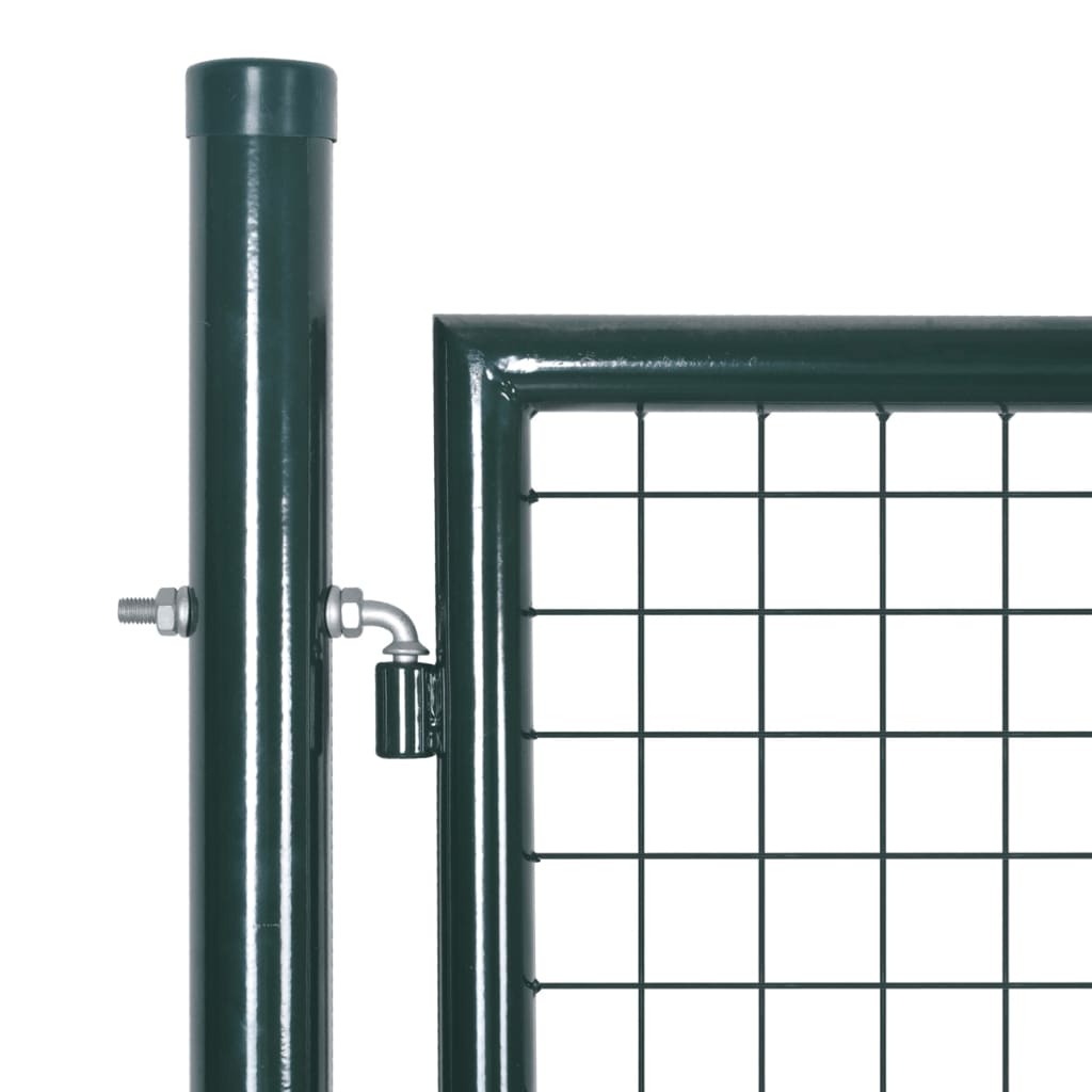 Puerta doble para valla de 300x150 cm acero con recubrimiento en polvo