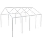 Estructura para carpa de 8x4 m acero