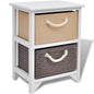 Wooden nightstand