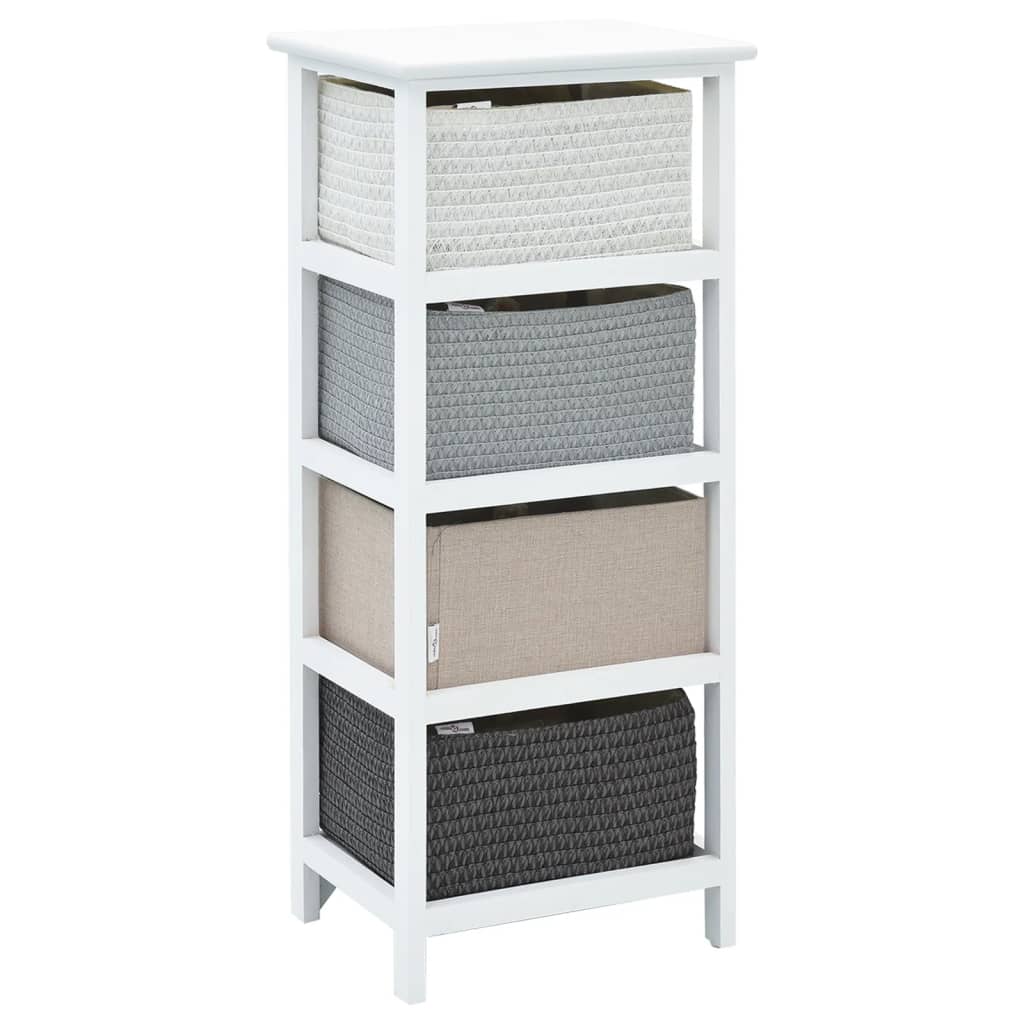 Mueble de almacenaje con 4 cajones madera