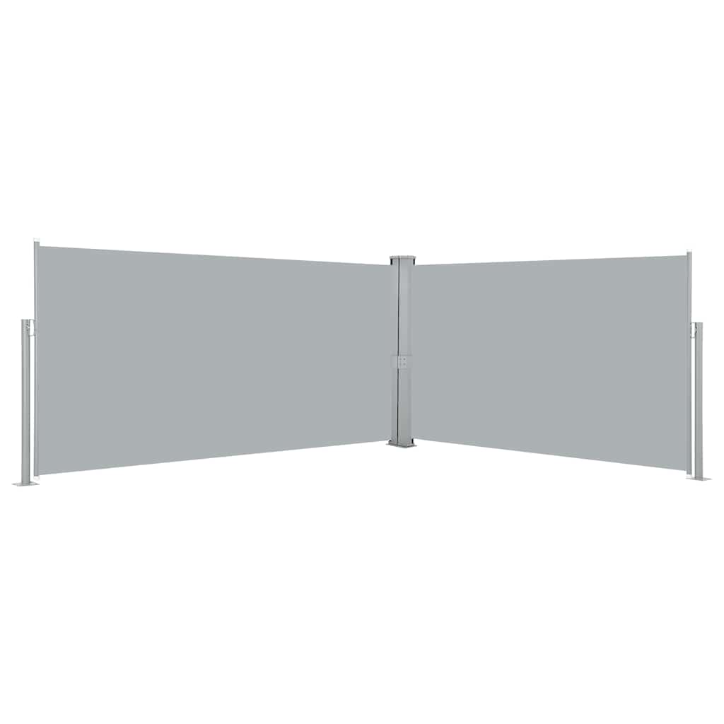 Toldo Lateral Retráctil 160x600 cm Gris