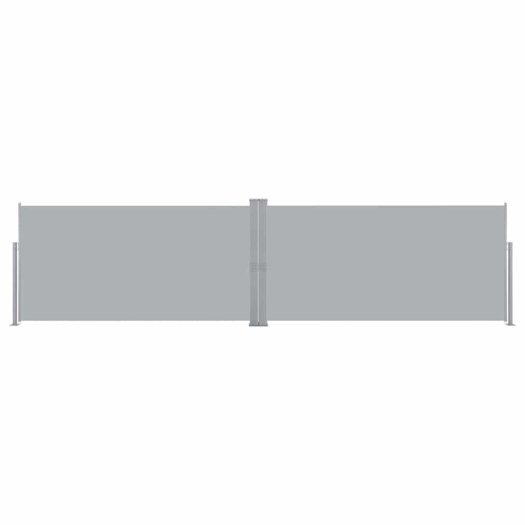 Toldo Lateral Retráctil 160x600 cm Gris