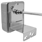 Espetón para asados y barbacoa con motor acero 1000 mm