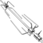 Espetón para asados y barbacoa con motor acero 1000 mm