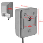 Espetón para asados y barbacoa con motor acero 1000 mm