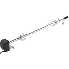 Espetón para asados y barbacoa con motor acero 1000 mm
