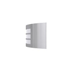 Lámpara de pared de exterior acero inoxidable