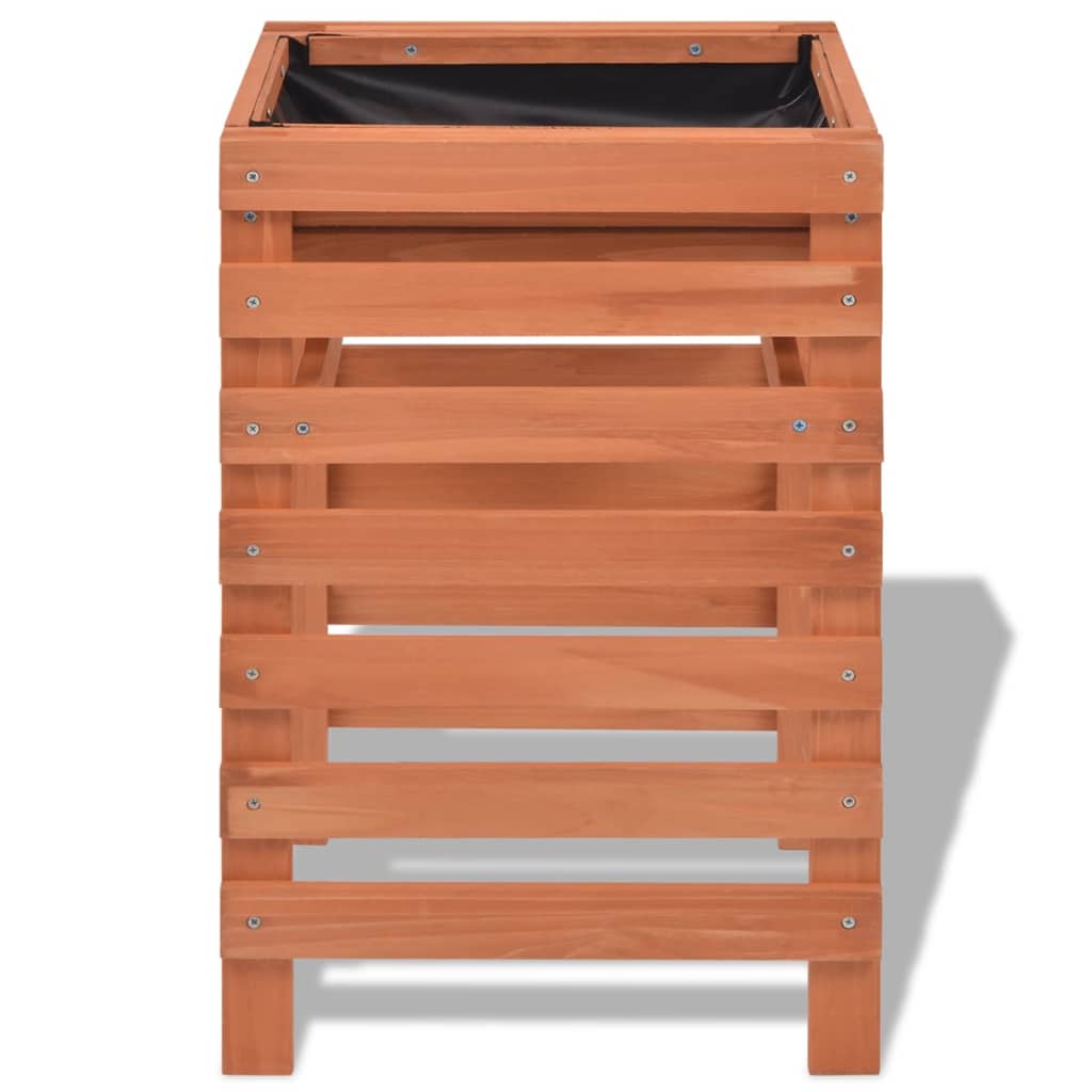 Jardinera de madera 38x36x60 cm