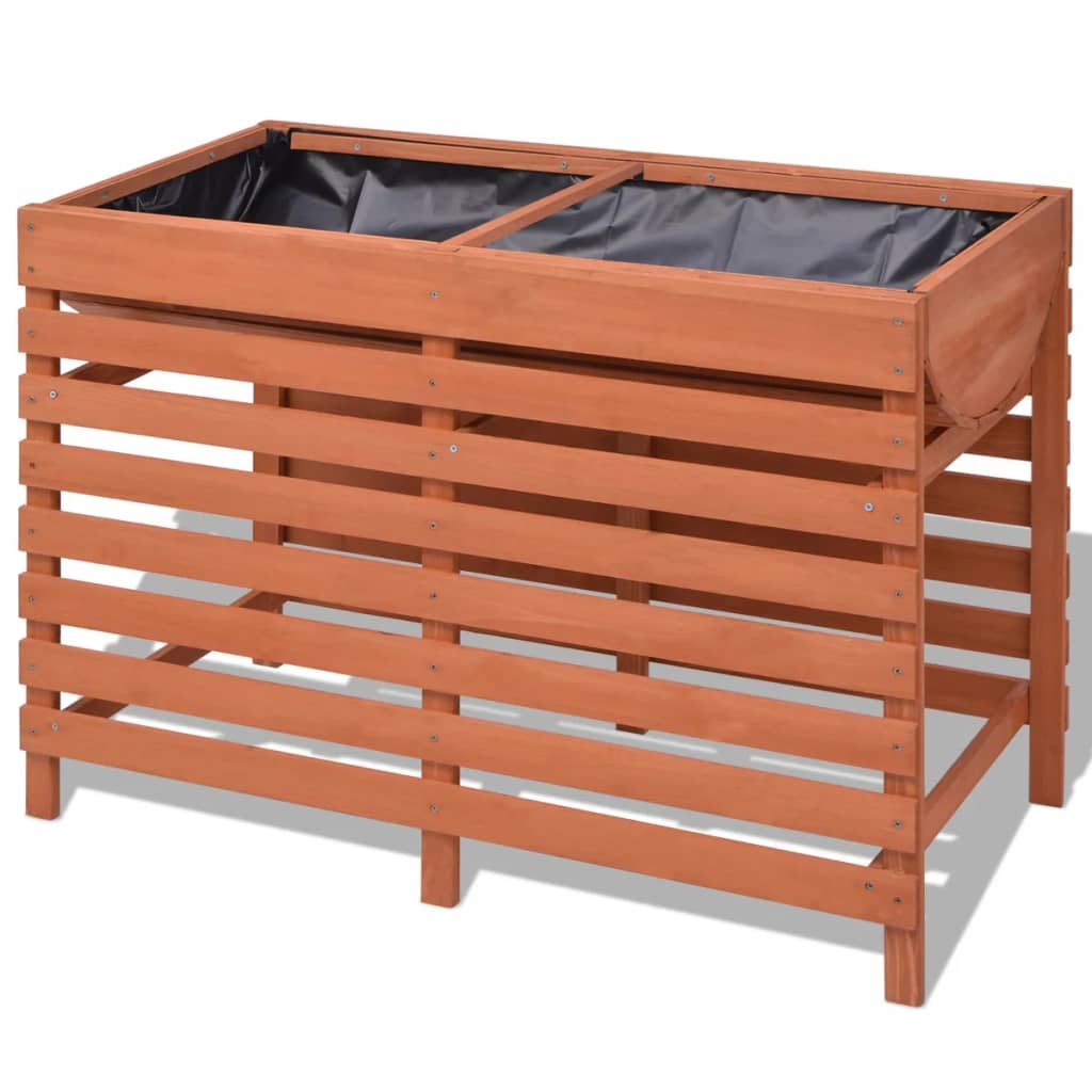 Jardinera de madera 100x50x71 cm