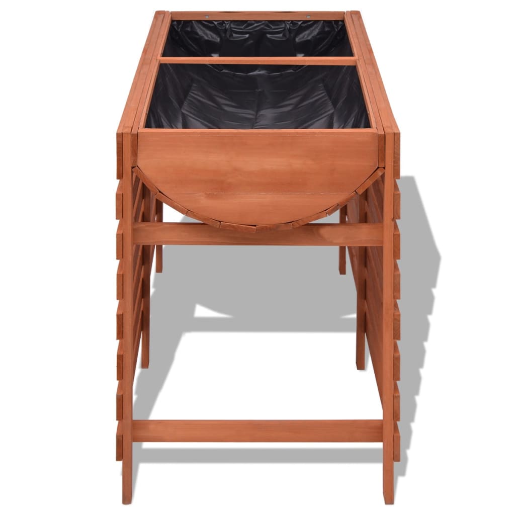 Jardinera de madera 100x50x71 cm