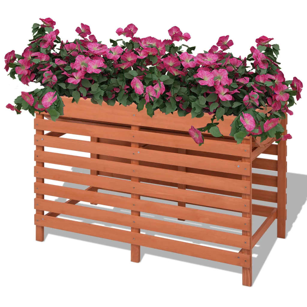 Jardinera de madera 100x50x71 cm