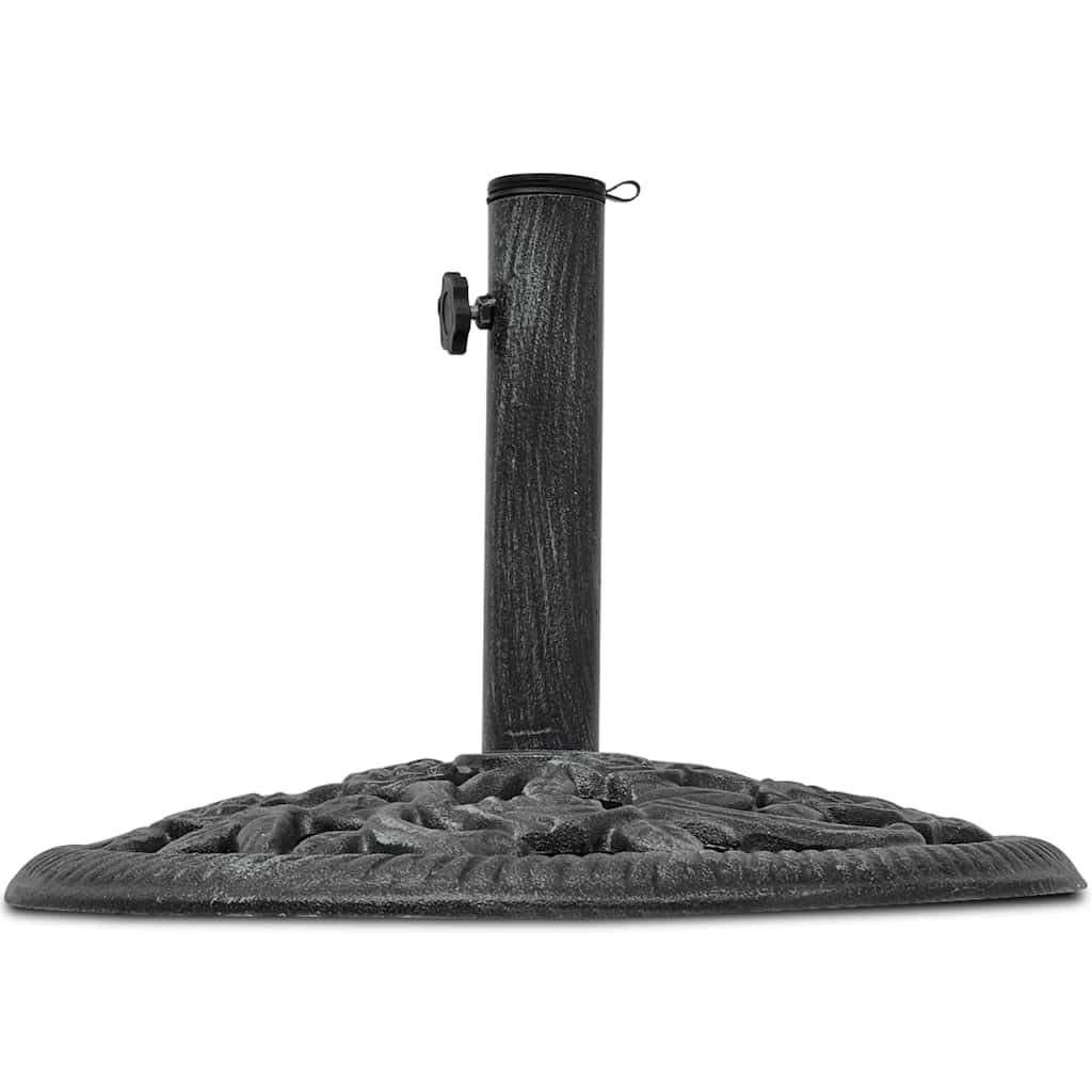 Base de sombrilla de hierro fundido 12 kg 48 cm