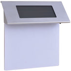 Lámpara solar LED con el número de casa acero inoxidable