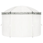 Cenador blanco crema 530x350x265 cm