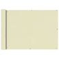 Toldo para balcón tela oxford 75x400 cm beige