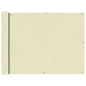 Toldo para balcón tela oxford 75x400 cm beige