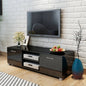 High gloss black TV cabinet 120x40.5x35 cm