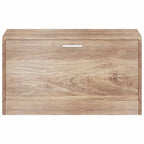 Zapatero de color roble 80x24x45 cm