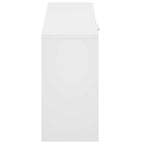 Zapatero blanco 80x24x45 cm