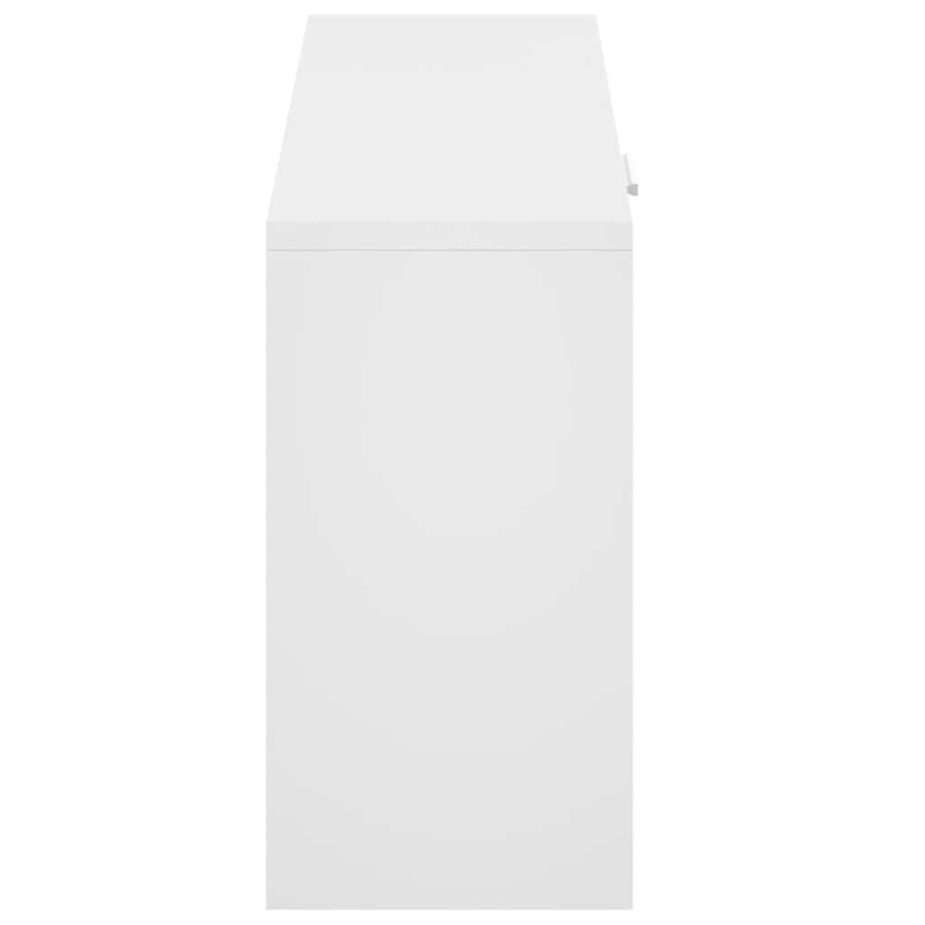 Zapatero blanco 80x24x45 cm