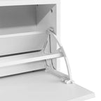 Zapatero blanco 80x24x45 cm