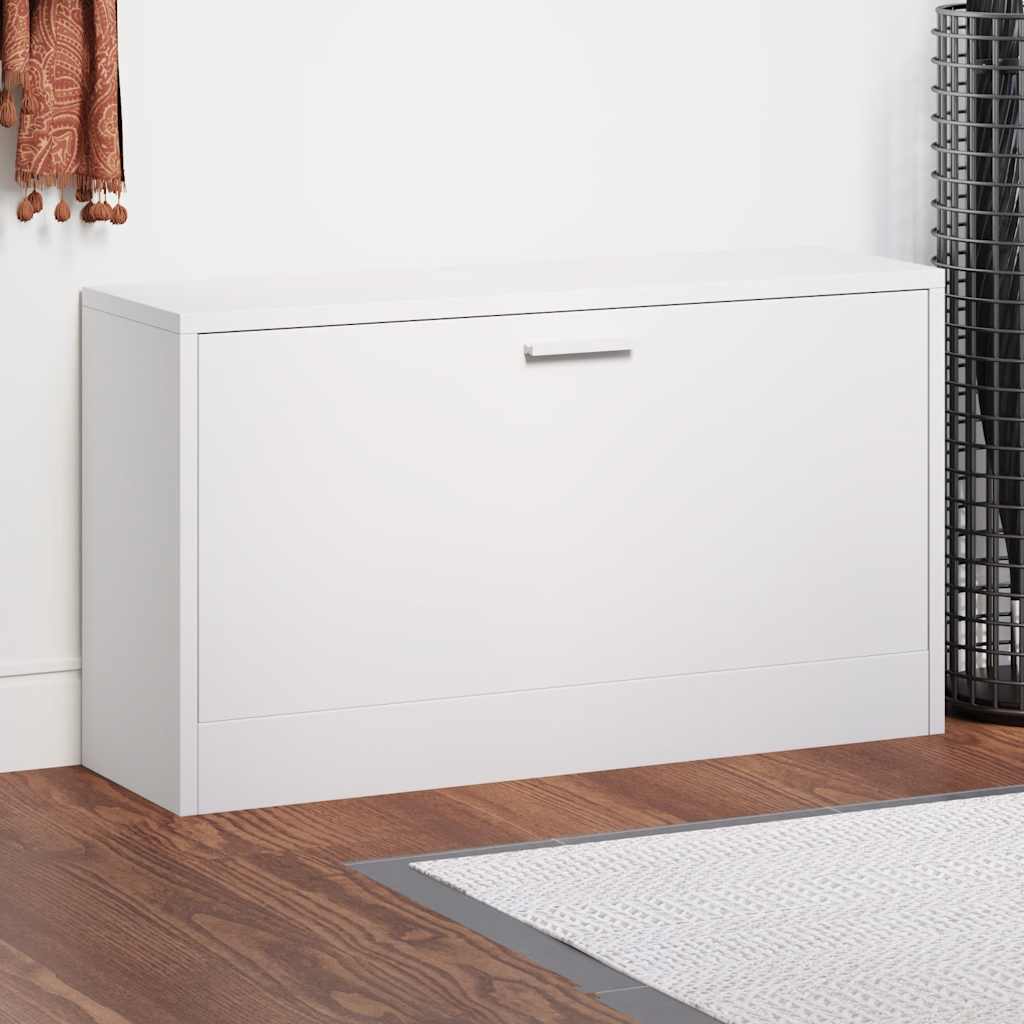 Zapatero blanco 80x24x45 cm