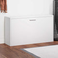 Zapatero blanco 80x24x45 cm