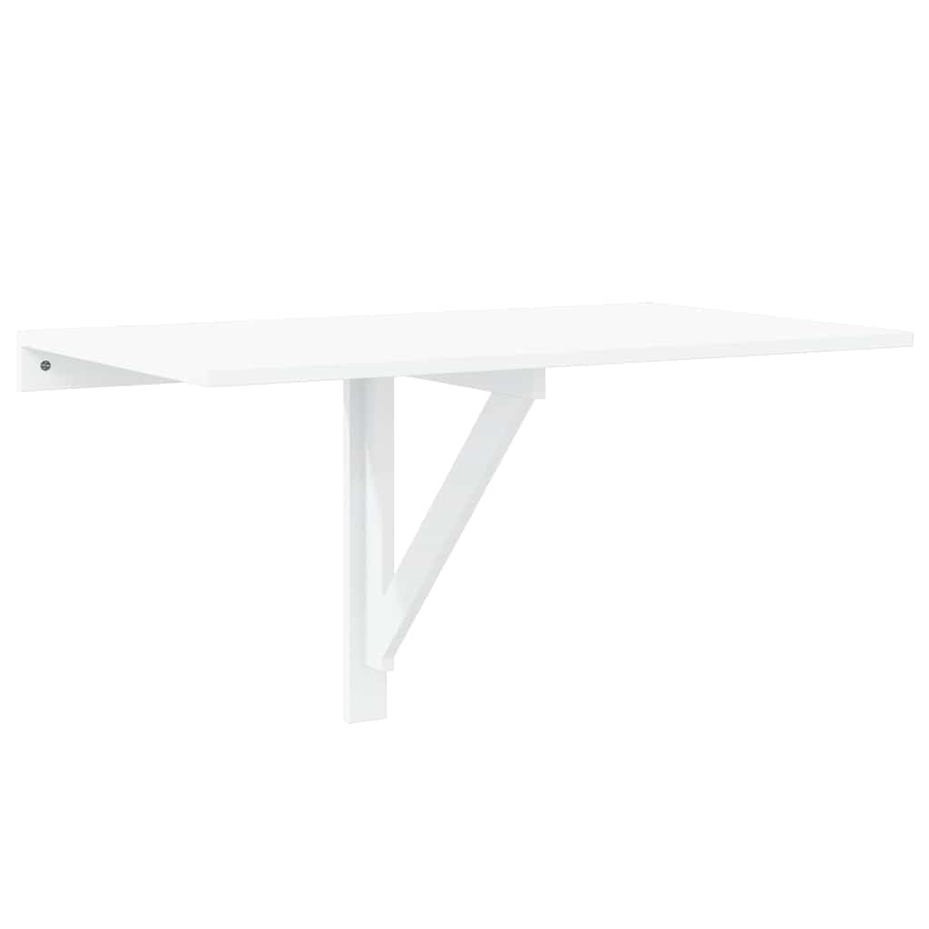 Mesa plegable de pared blanco 100x60 cm