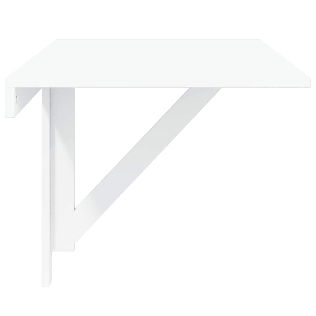 Mesa plegable de pared blanco 100x60 cm