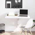 Mesa plegable de pared blanco 100x60 cm