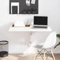 Mesa plegable de pared blanco 100x60 cm