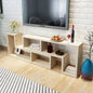 Mueble para TV en forma de L blanco