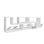 Mueble para TV en forma de L blanco