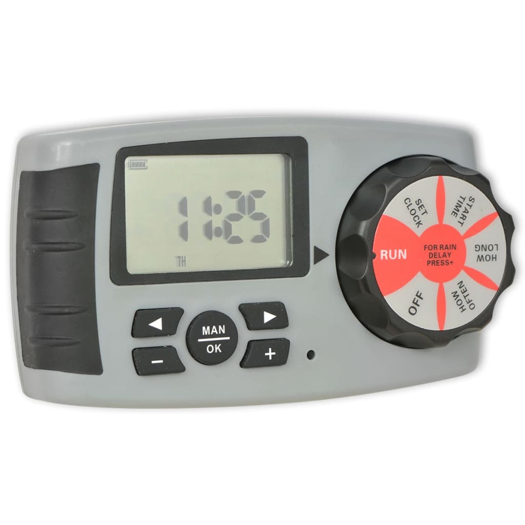 Temporizador de riego automático con 4 estaciones 3 V