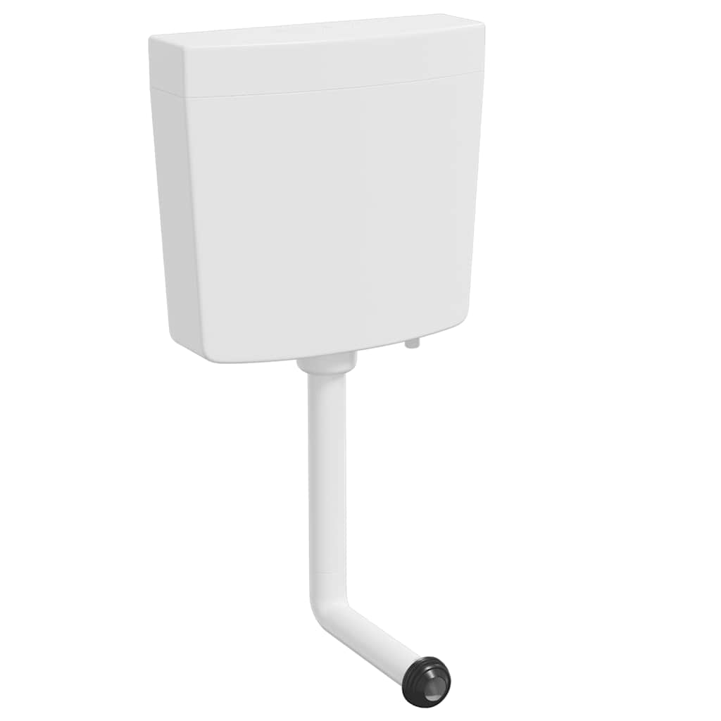 Cisterna de inodoro con entrada de agua inferior blanca 3/6 L