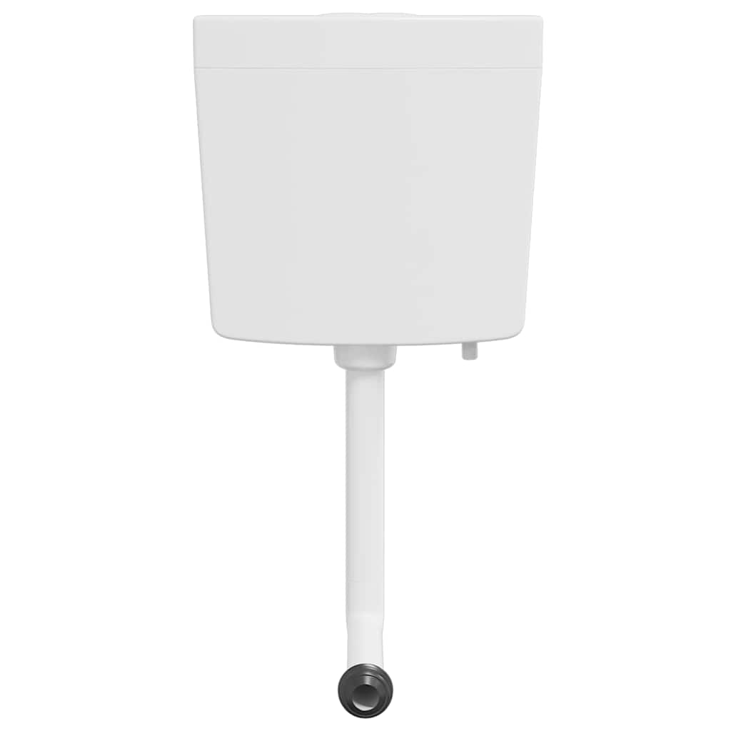 Cisterna de inodoro con entrada de agua inferior blanca 3/6 L