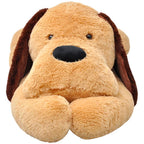 Perro de peluche marrón 120 cm