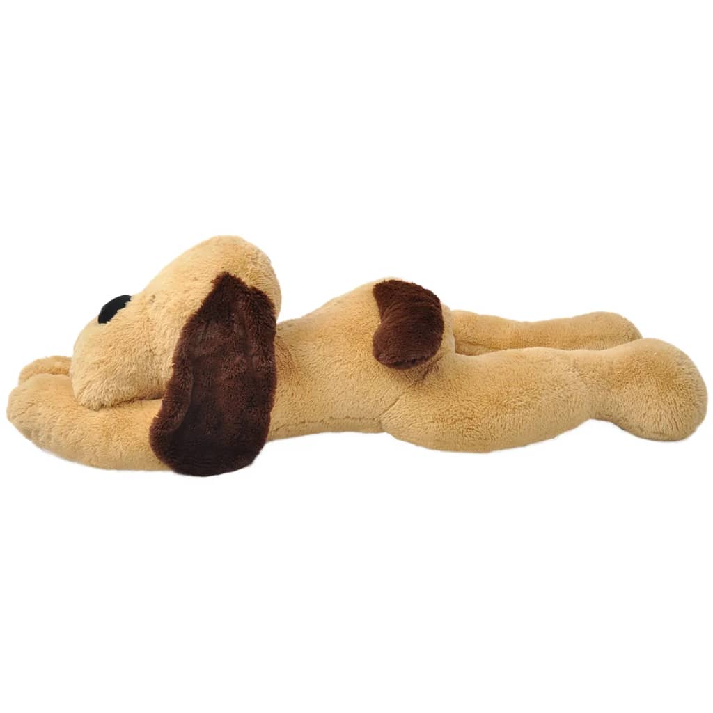 Perro de peluche marrón 120 cm