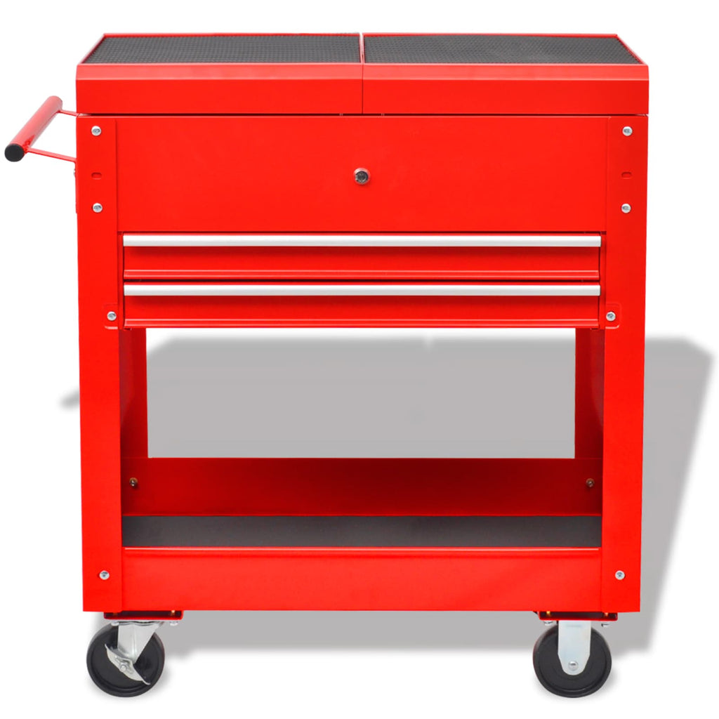 Carro de herramientas Rojo 70.5 x 37 x 71 cm Acero