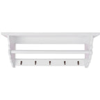 Perchero estilo barroco MDF blanco